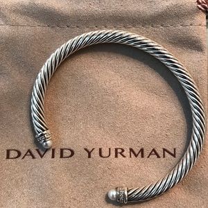 David Yurman Pearl Cable Bracelet